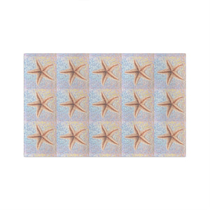 Microfiber Coffee/Tea Towel — Coastal Disco Starfish