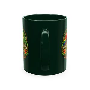 Tropical Parrot Coffee Mug — "Island Ambassador" Ceramic Cup