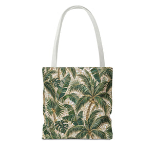 Tropical Palms MosaicTote Bag – Vintage Beach Market Bag