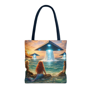 UFOs & Mermaids Tote Bag - 3 Sizes
