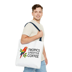 Tote Bag — Tropics Lifestyle Coffee Parrot Logo Tote
