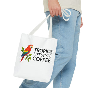 Tote Bag — Tropics Lifestyle Coffee Parrot Logo Tote