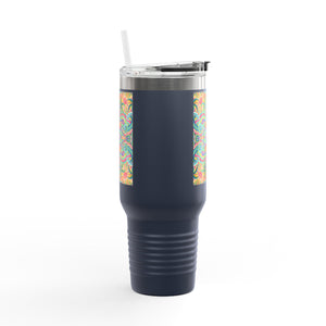 Kaleido Bay Insulated Travel Mug - 40oz - Perfect for Outdoor Adventures