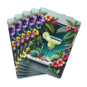 Poker Playing Cards - Tropical Margarita