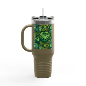 Insulated Travel Mug, 40oz / Rainforest Greenery - Perfect for Outdoor Adventures