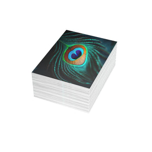 Tropical Peacock Eye Postcard Bundles (envelopes included) ~ 4 sizes