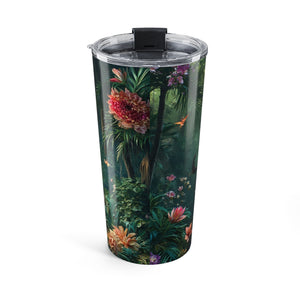 20oz Tumbler — Tropical Jungle Mist Paradise Travel Cup