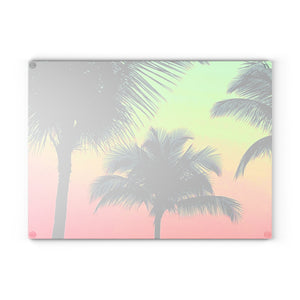 Glass Coffee Station Tray, 2 Sizes – Palm Glow Sangria