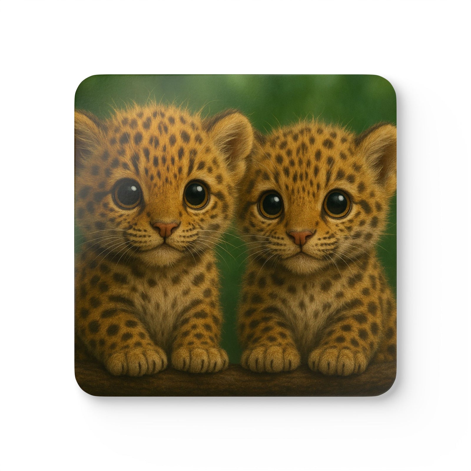 Coaster Set/4 - Baby Jaguars