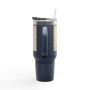 Insulated Travel Mug, 40oz / Mid-Century Octopus - Perfect for Outdoor Adventures