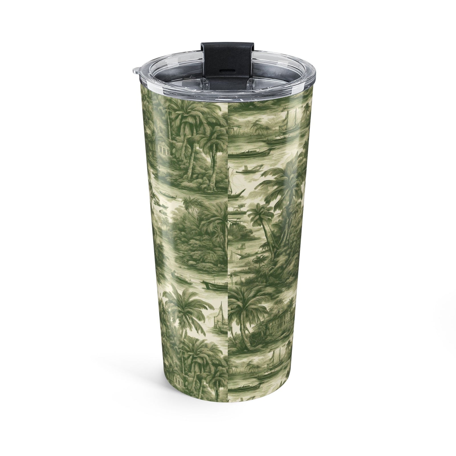 20oz Tumbler ~ Green Travel Toile Insulated Travel Cup