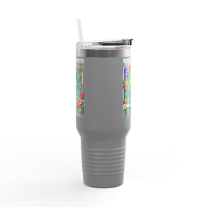 Insulated Travel Mug, 40oz / Tropical Margarita - Perfect for Outdoor Adventures