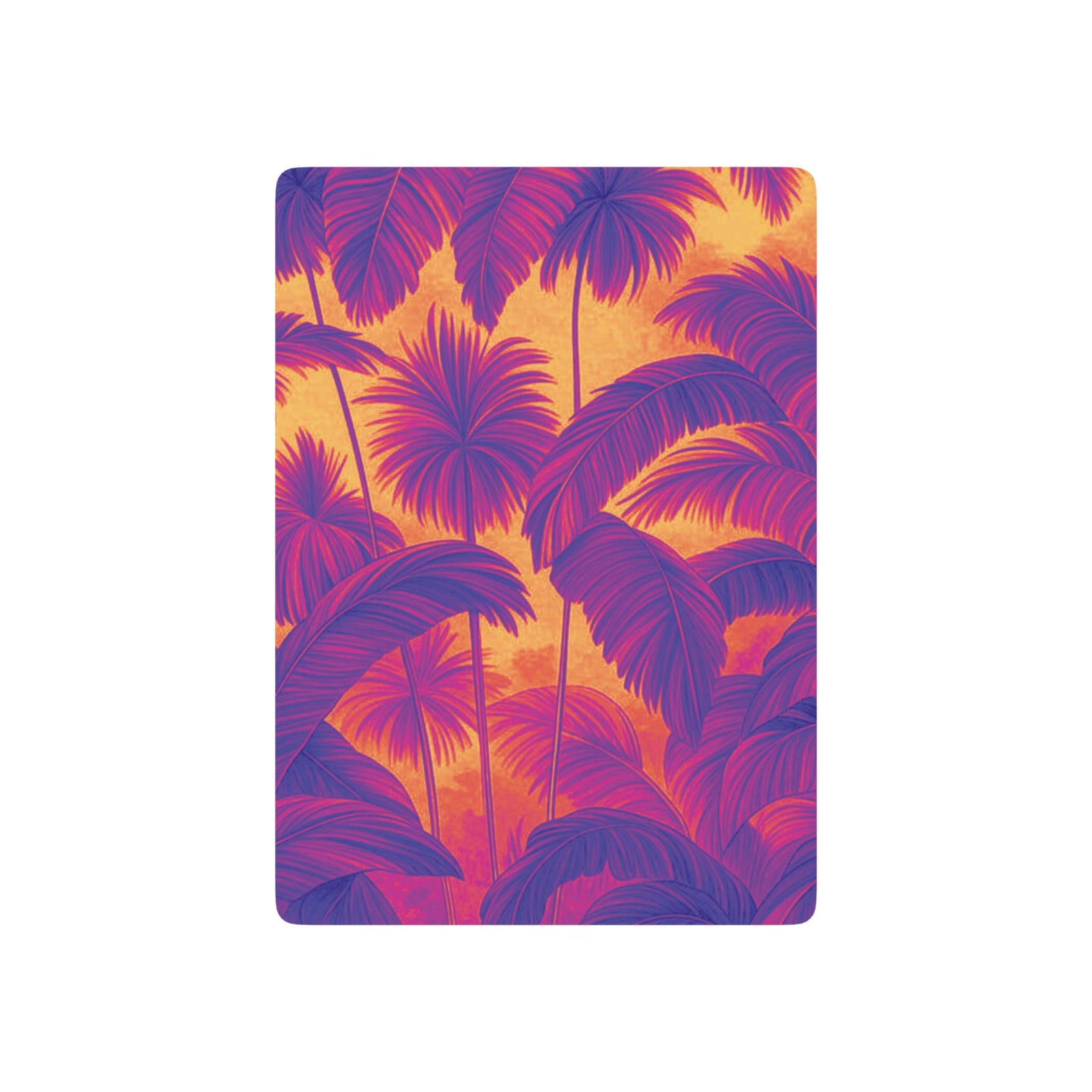 Poker Playing Cards - Palm Serenity, Pop
