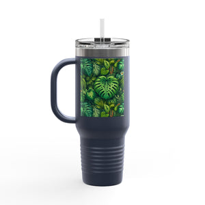 Insulated Travel Mug, 40oz / Rainforest Greenery - Perfect for Outdoor Adventures