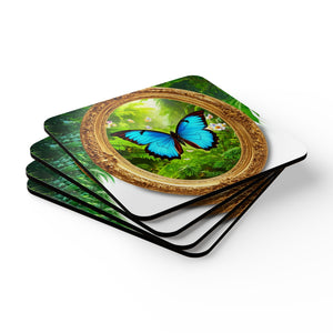 Coaster Set/4 - Morpho Beauty