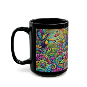Black Coffee Mug - Rainforest Music