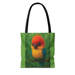 Baby Parrot Tote Bag - 3 Sizes
