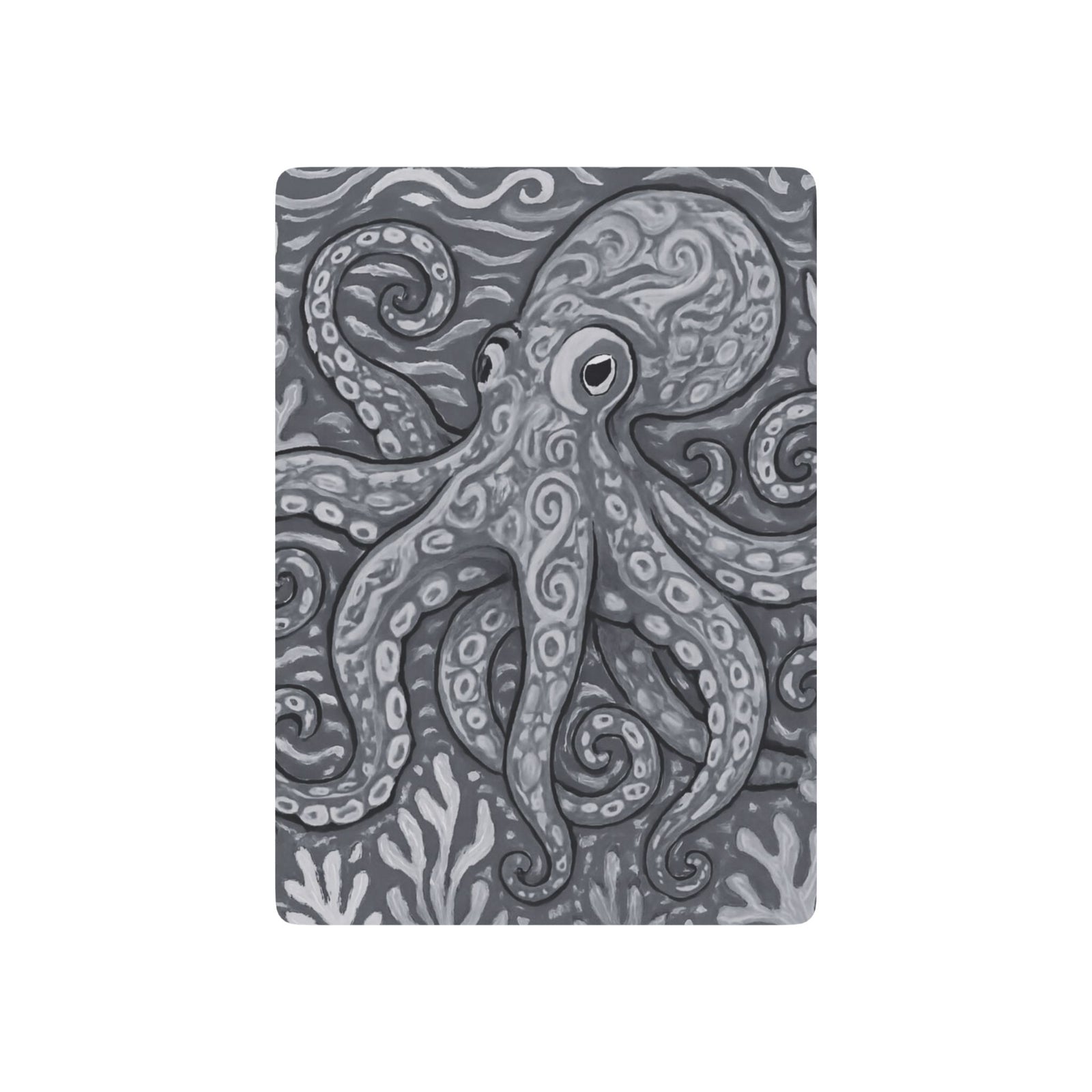 Poker Playing Cards - Noir Kraken Joe