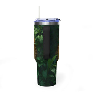 40 oz Tumbler ~ Dolphin Duo Ocean, Insulated