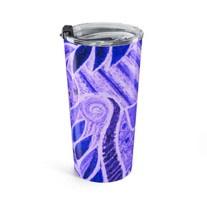 20oz Tumbler — Purple Leaf Amazon Whimsy Insulated Cup