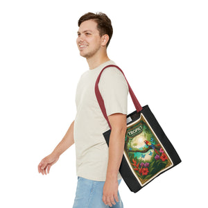 Tote Bag — Parrot Friends at Seashore, TLC Logo