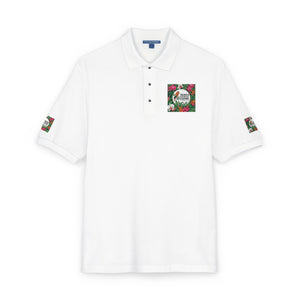 ‘Good Vibes’ Embroidered Polo ~ Tropics Lifestyle Coffee Logo, Many Colors