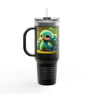 Insulated Travel Mug, 40oz / Baby Peacock - Perfect for Outdoor Adventures