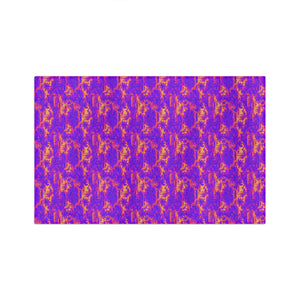 Tropical Microfiber Coffee/Tea Towel – Krazy Kool Toile Trip, Purple