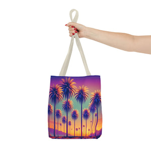 Sunset Palms Tote Bag - 3 Sizes