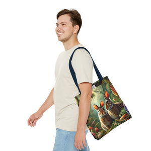 Tropical Sumatran Rabbits Tote Bag - 3 Sizes