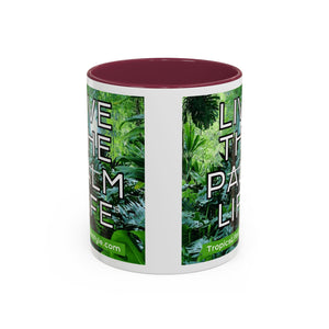 Colorful Mugs (11oz, 15oz), Live the Palm Life
