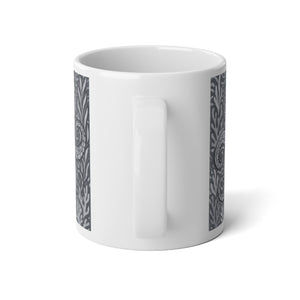 Jumbo Mug, 20oz, Octopus Kraken Joe, Noir | Tropical Coffee Cup, Gift for Ocean Lovers