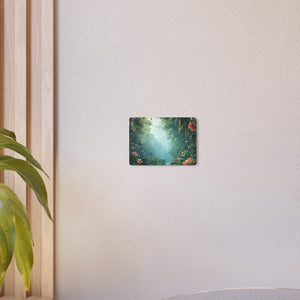 Tropical Jungle Metal Art Sign — Lush Rainforest Wall Decor