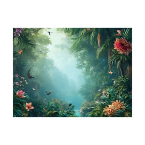 Tropical Rainforest Poster, Matte ~ Another Day in Paradise