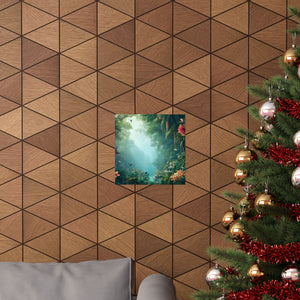 Tropical Rainforest Poster, Matte ~ Another Day in Paradise