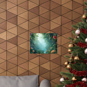 Tropical Rainforest Poster, Matte ~ Another Day in Paradise