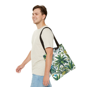 More Tropical Fruit/White Tote Bag - 3 Sizes