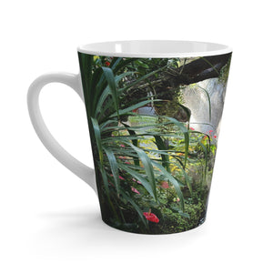 Misty Rainforest River Latte Mug - Perfect for Plant Lovers & Coffee Enthusiasts