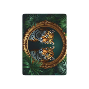 Poker Playing Cards - Framed Jaguars
