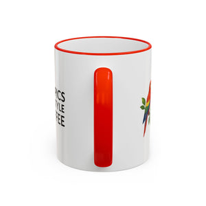 Tropics Lifestyle Coffee Accent Rim Mug (11oz & 15oz)