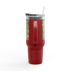 Rainforest Rabbit Outing Insulated Travel Mug - 40oz - Perfect for Outdoor Adventures