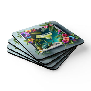 Coaster Set/4 - Tropical Margarita