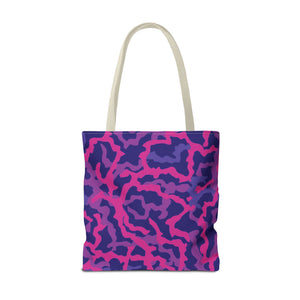 Coral Threads/Heatwave Tote Bag - 3 Sizes