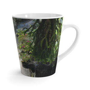 Misty Rainforest River Latte Mug - Perfect for Plant Lovers & Coffee Enthusiasts