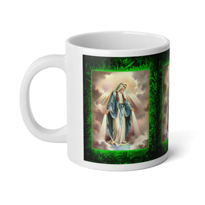 Religious Jumbo Mug, 20oz, Our Lady of Grace | Tropical Coffee Cup