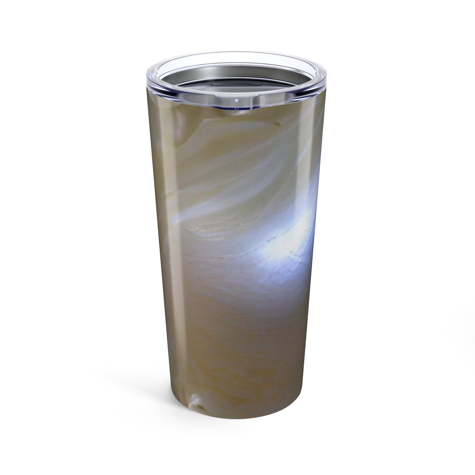 20oz Tropical Glossy Tumbler / Natural Pearls Dream
