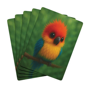 Poker Playing Cards - Baby Parrot