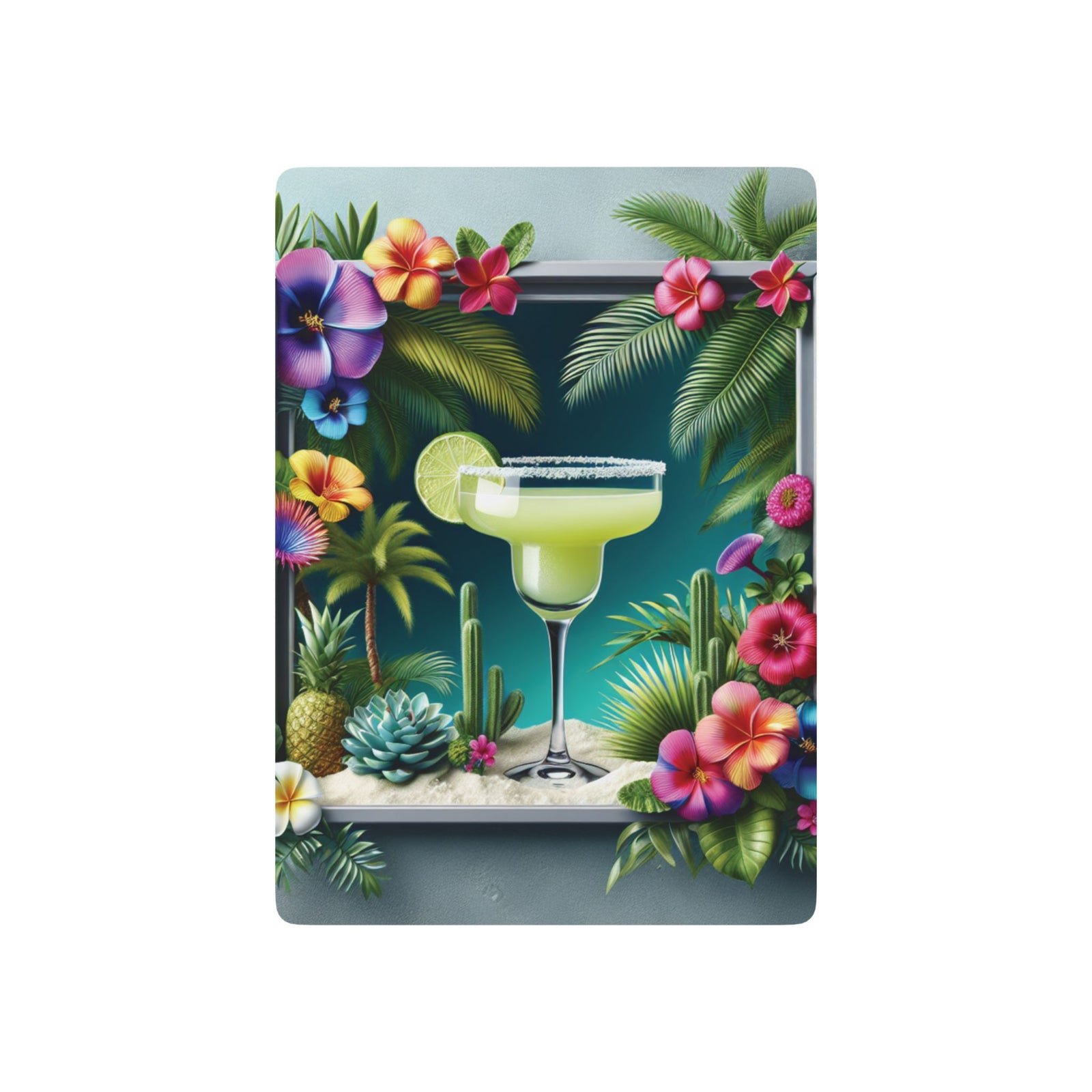 Poker Playing Cards - Tropical Margarita