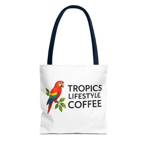 Tote Bag — Tropics Lifestyle Coffee Parrot Logo Tote