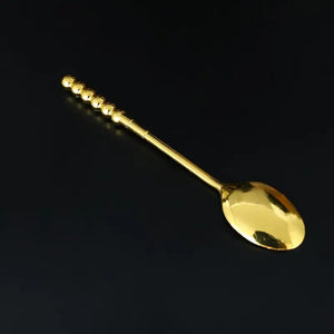 Sparkling Diamond Accent Coffee Spoon, 4.7"